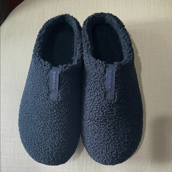 Bombas Other - Bombas Men’s  Dark Blue Sherpa Slip-On Slippers